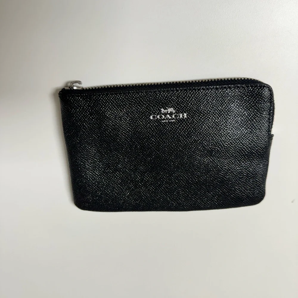 Coach Black Coin Wallet - Picture 5 of 9